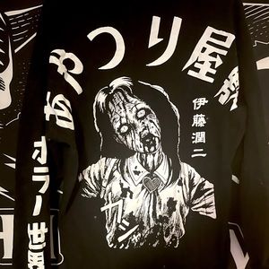 Junji ito long sleeved tee!